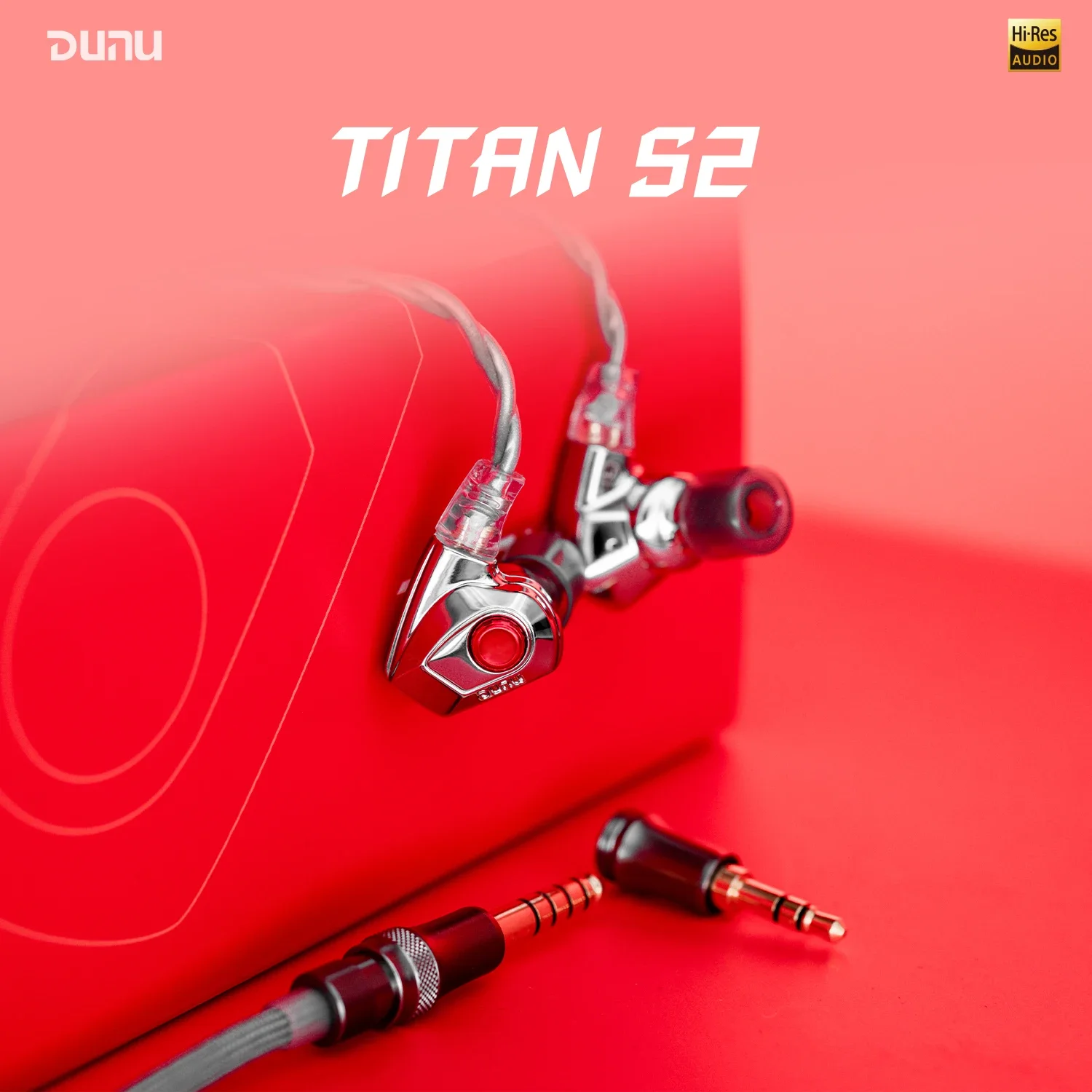 DUNU Titan lttourists-Écouteurs intra-auriculaires magnétiques dynamiques Hifi Music Monitor Studio Bass, 0.78, 2 broches