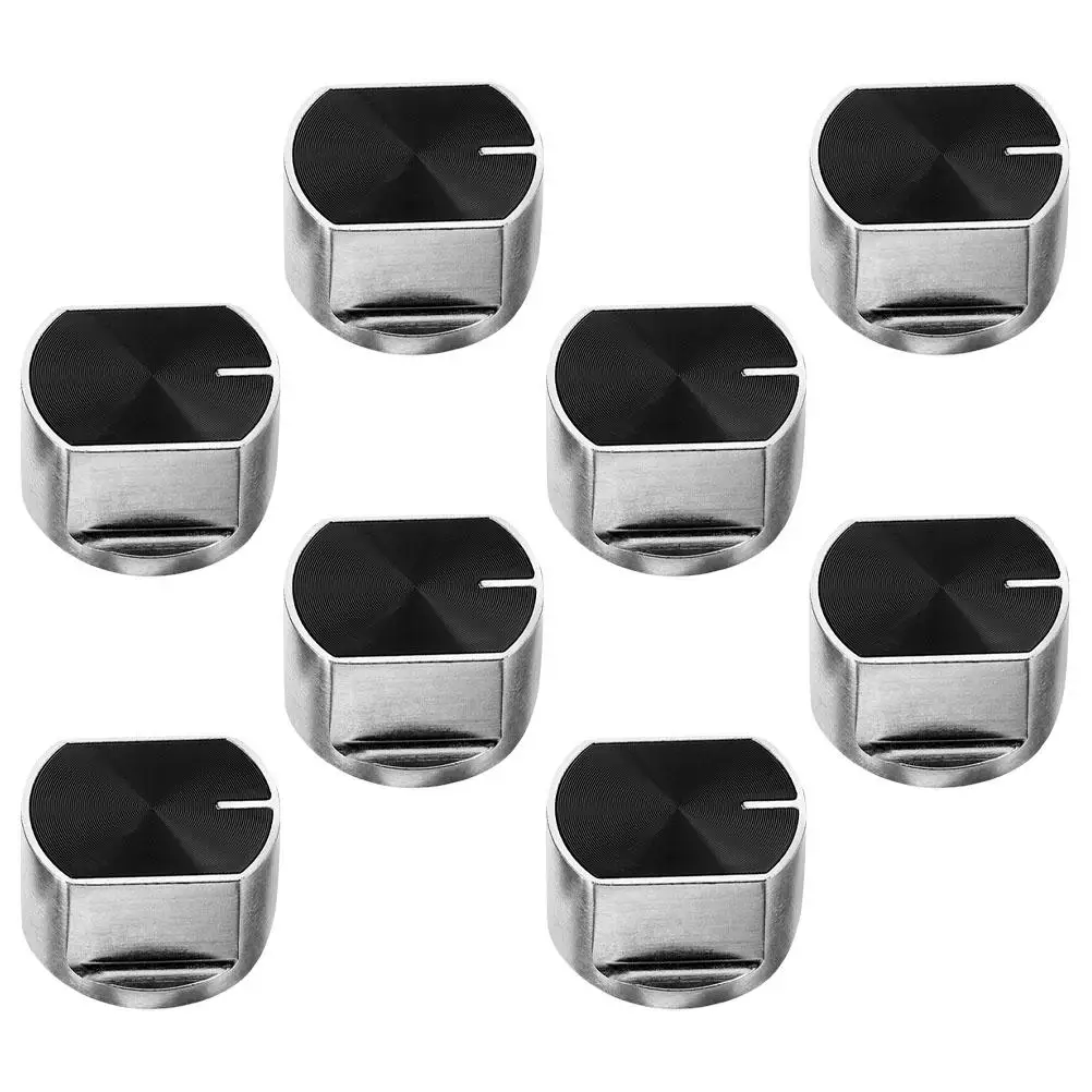 

8PCS Gas Stove Knob Switch Zinc Alloy Cooktop Burner BBQ Parts Range Safety Knobs Grill Griddle Control Valve Durable