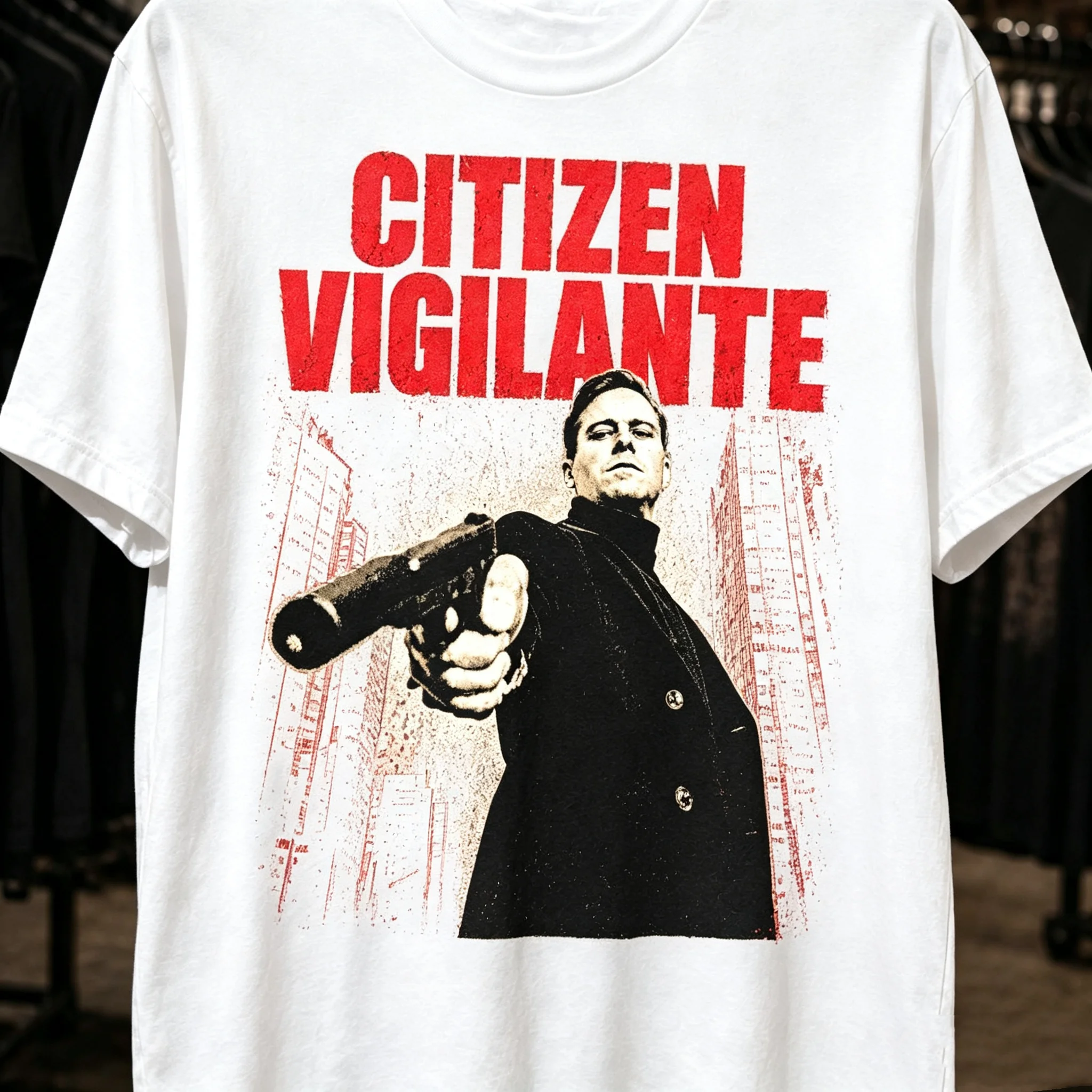 Movie Citizen Vigilante Armie Hammer Graphic New Summer T-Shirt 100%Cotton Men's Women's Y2k Popular Oversized Tshirt Casual Tee