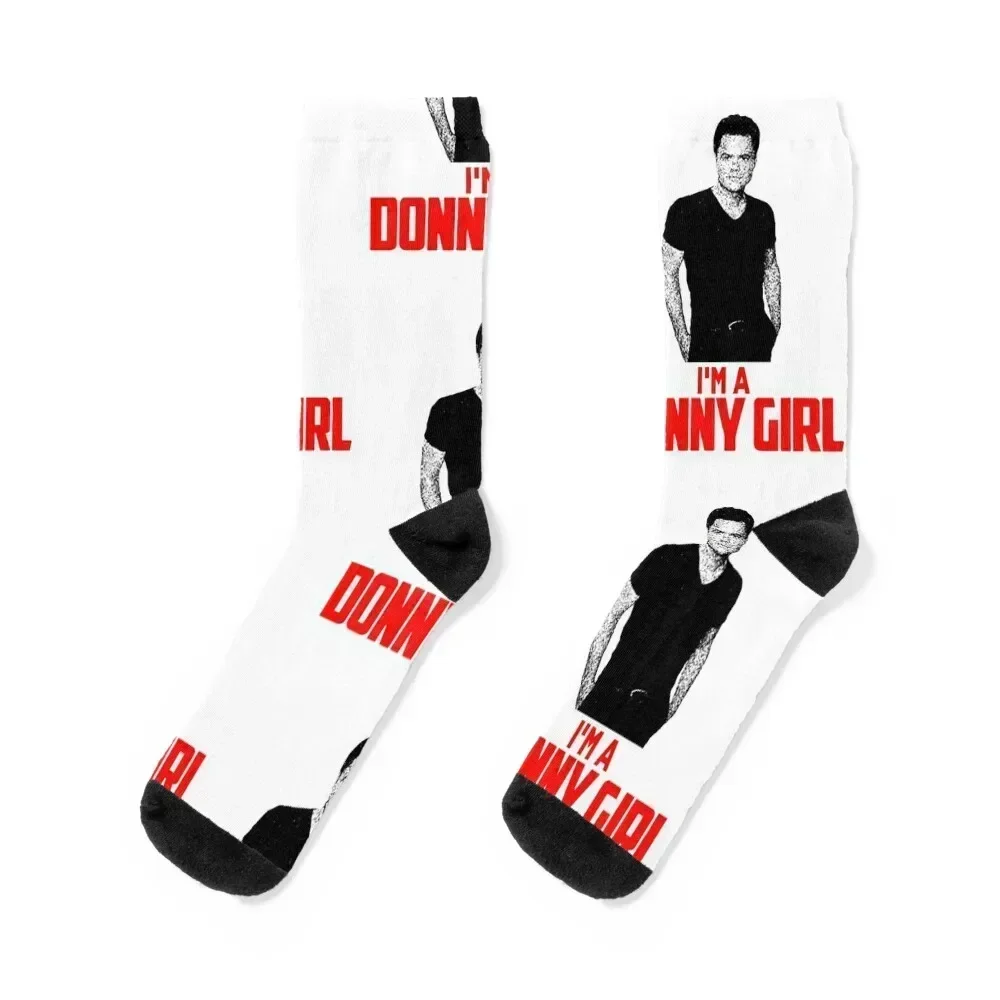 

Donny Osmond I'm A Donny Girl Socks Novelties floral luxe Designer Man Socks Women's