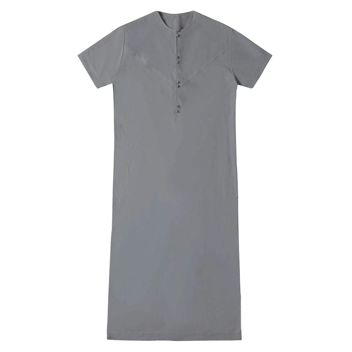 New Thawb Thoub Muslim Men Thobe Islamic Abaya Daffah Robe Dress Saudi Style Robe Arabic Dubai Kaftan Middle East