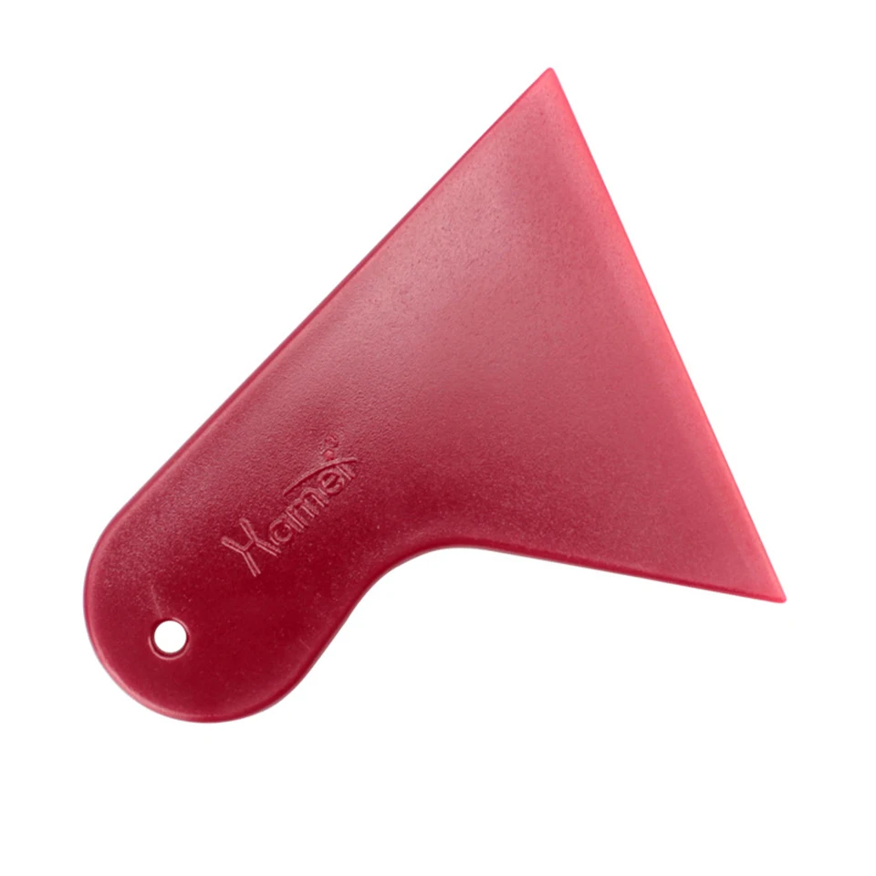 Burgundy Squeegee Vinyl Film Wrapping Cleaner Window Tint Scraper Car Cleaning Tool P14