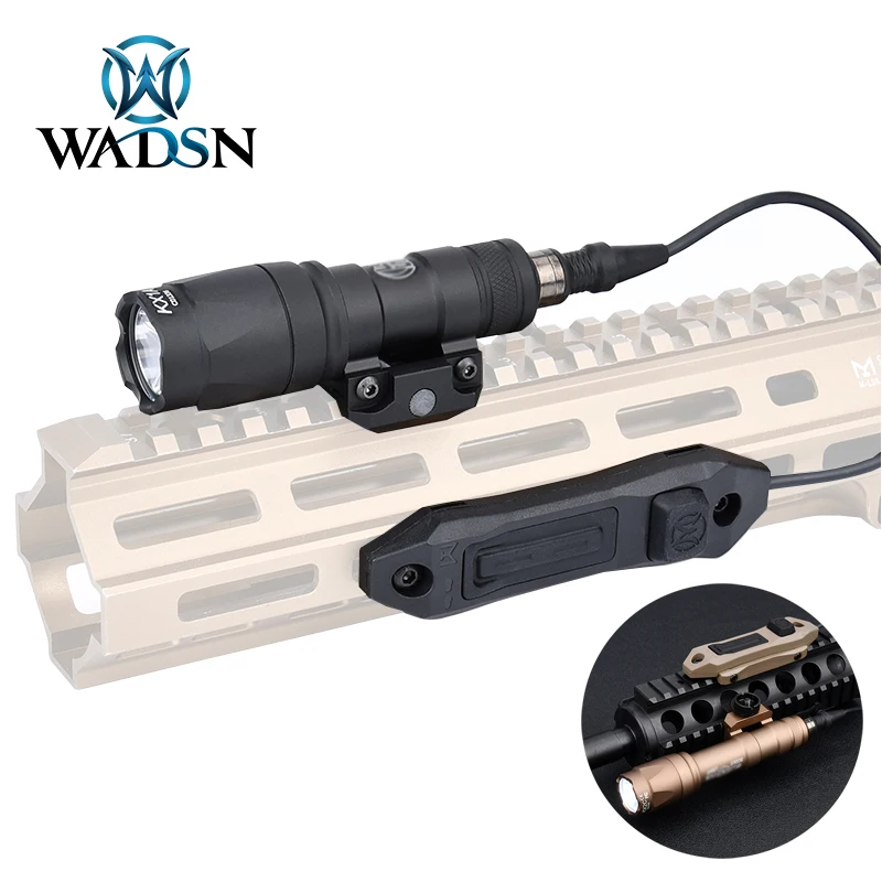 

WADSN M300A M600C Scout Light with Dual Function Switch Fit Mlok Keymod Airsoft Rifle arma Flashlight Surefir M300 M600 Torch