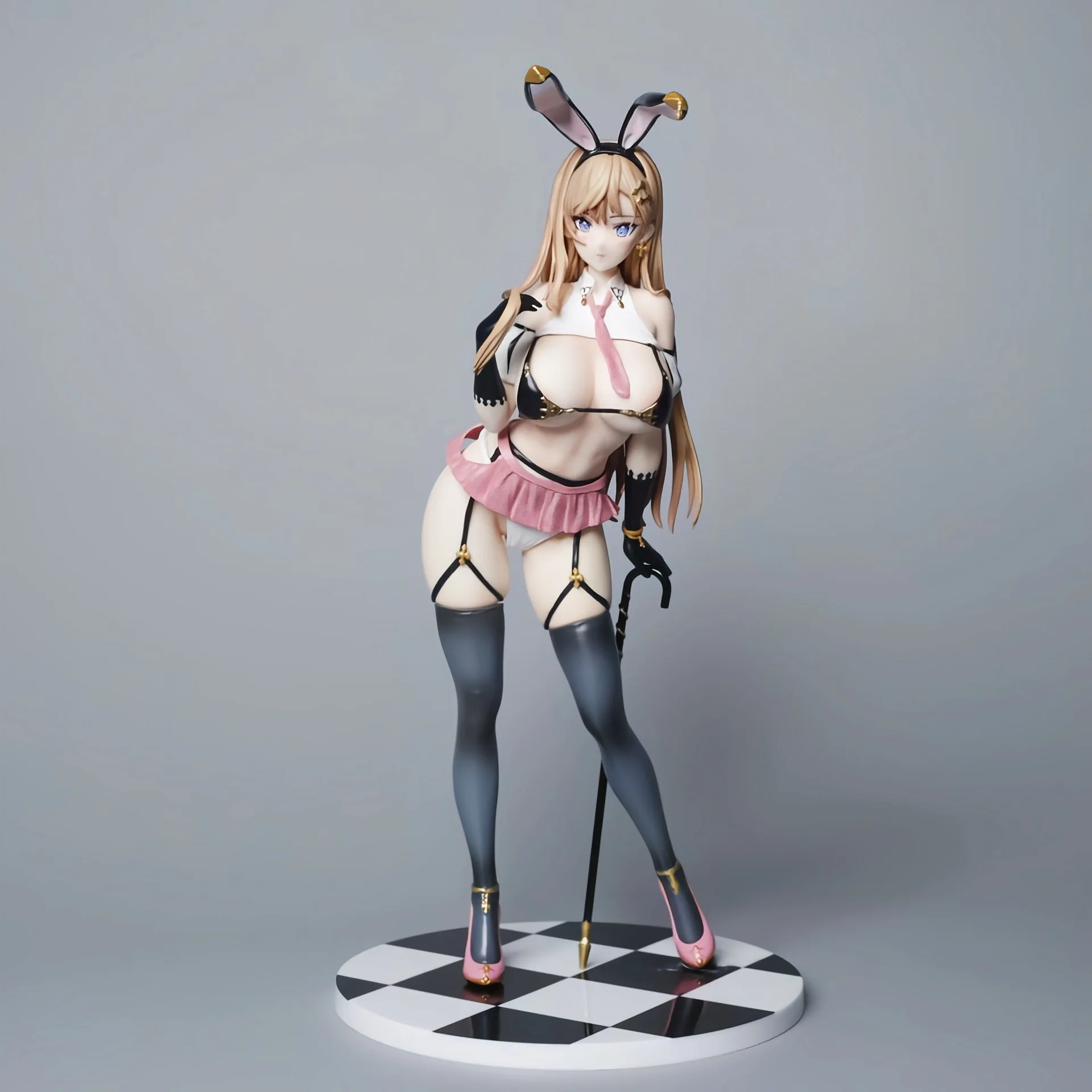 

30 см Гал Банни Хотет Мо Таро GK Статуя Красивая Девушка Аниме Фигурки Ручной Работы Настольный Чехол Украшение Орнамент Подарок