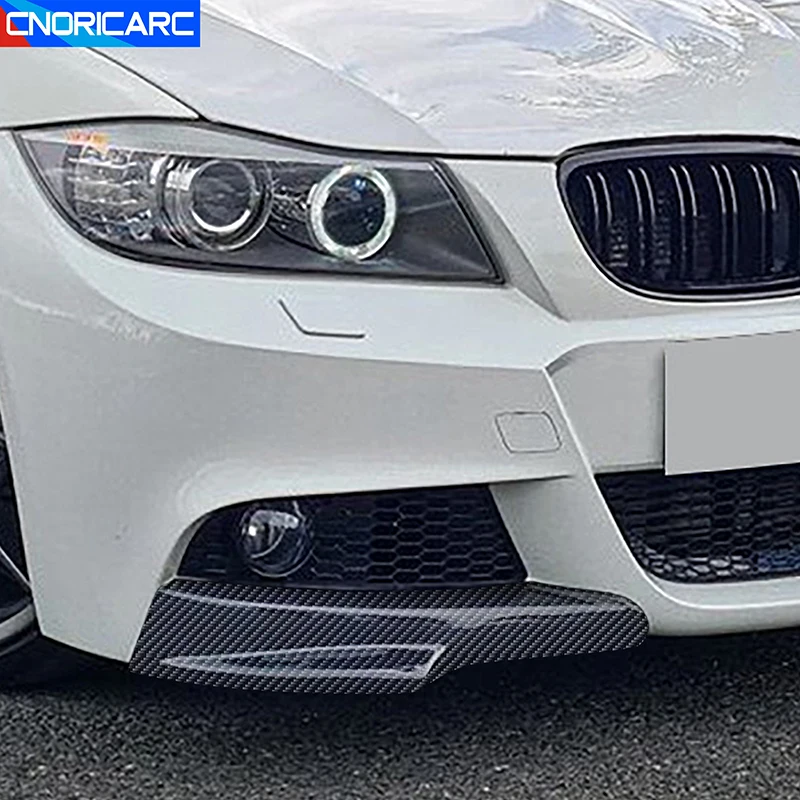 

Car Front Bumper Lip Corner Cover Trim Lower Protector Splitter Spoiler For BMW 3 Series E90 320i 330i M-Tech LCI Accessories