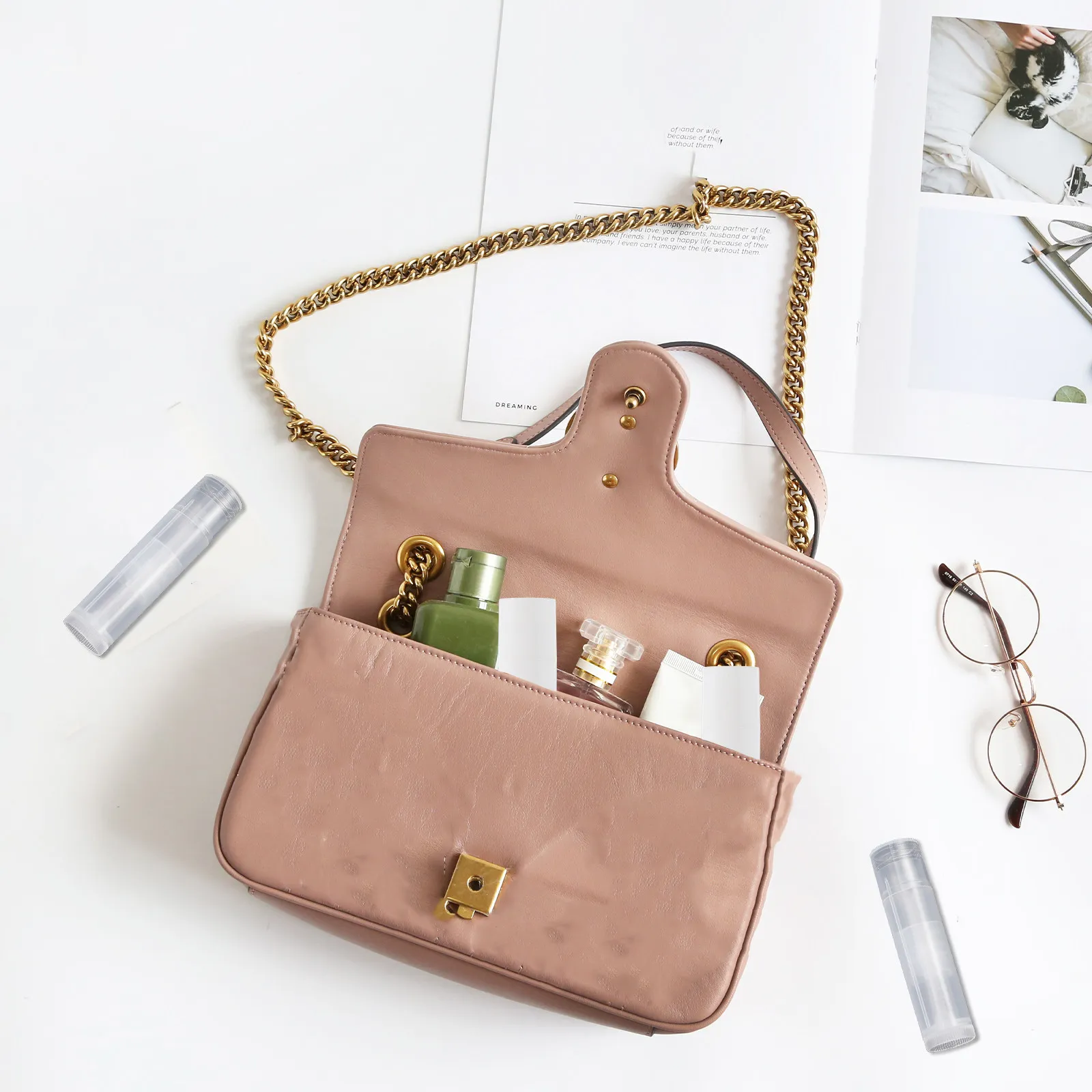 

50 шт. пустых тюбиков для помады, высококачественные портативные контейнеры для бальзама для губ, для хранения блеска для губ своими руками, держатели для самодельной помады