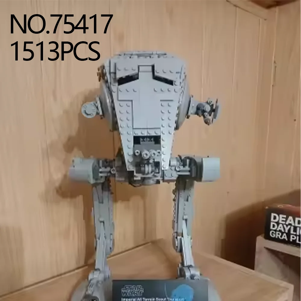 1513-teiliger Walker Modellbausatz Technologie Kreative Bausteine für Geburtstags- und Feiertagsgeschenke