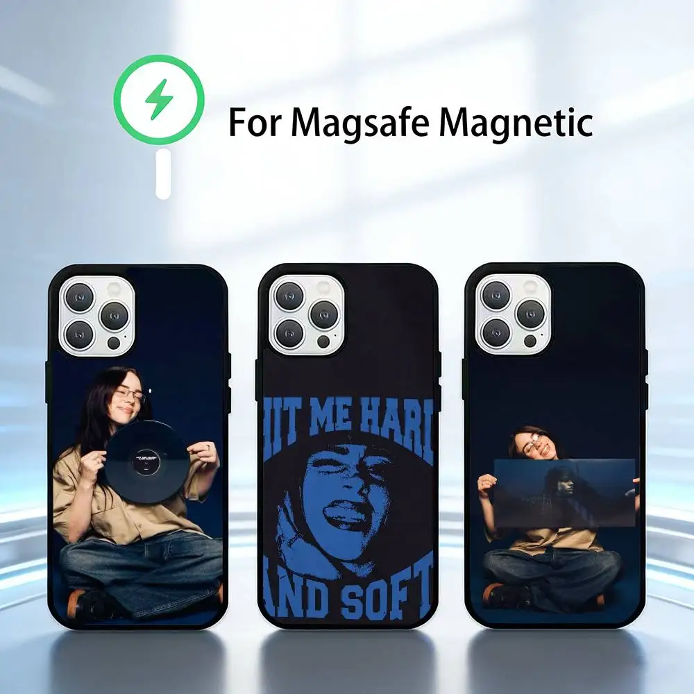 

Hit Me Hard and Soft B-BillieS Phone Case For iPhone 17,16,15,14,13,Pro,Max,Plus,Magnetic For Magsafe Wireless Charging