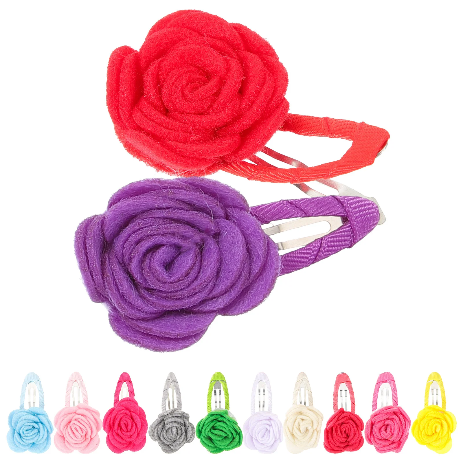 

kids hair clips girls hair clips rose hairpin kids barretes colorful hairpin