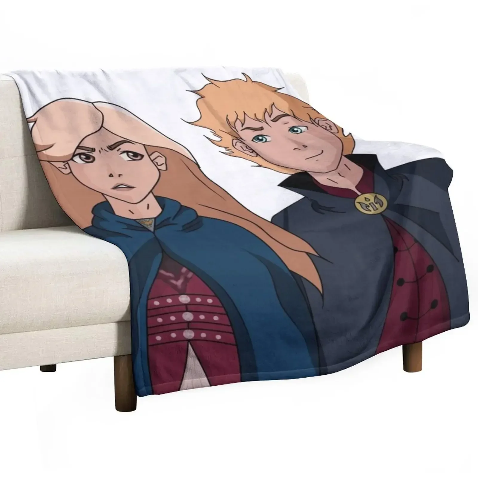 

Sokeefe Throw Blanket Decorative Sofa manga Blankets
