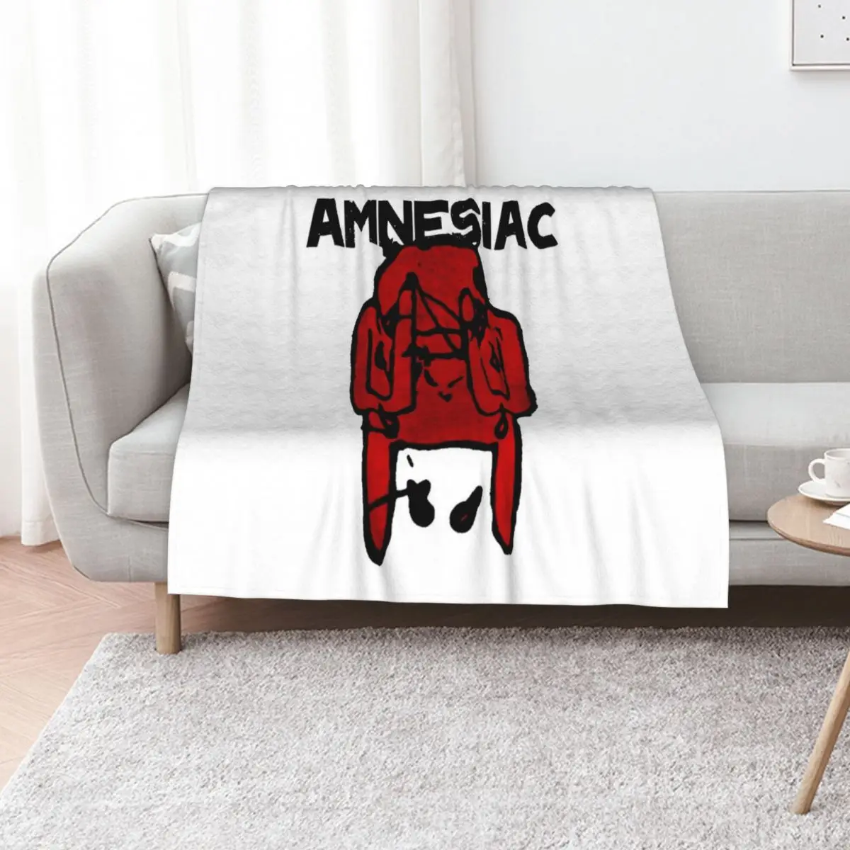 

RADIOHEADS Throw Blanket Plaid on the sofa Thermal Decorative Beds Sleeping Bag Blankets