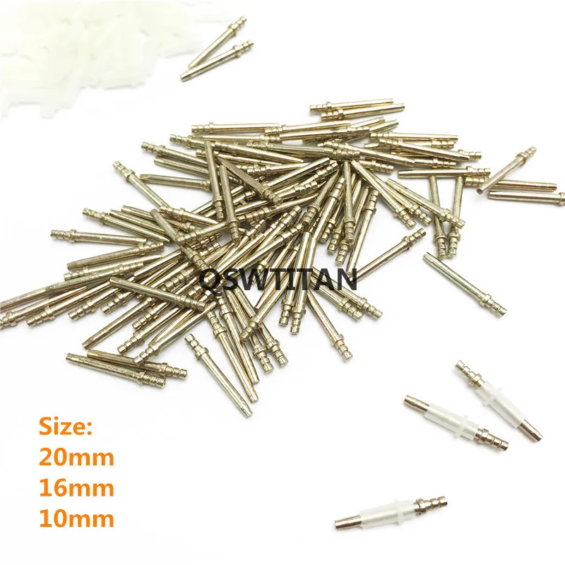 1000set Dental Lab Material Brass Dowel Pin with Sleeve sets of Nails Brass Dowel Pins 3 size