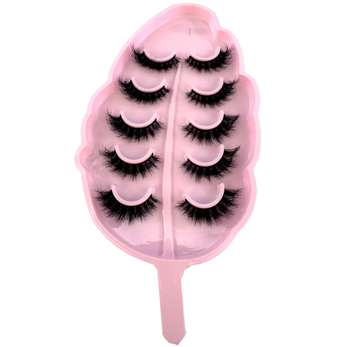 5 Paar Nerzwimpern, falsche Wimpern, natürlich/dick, lange Wimpern, weich, flauschig, dünn, 3D-Wimpern, Wimpernverlängerung, Make-up-Tools – Detail 23