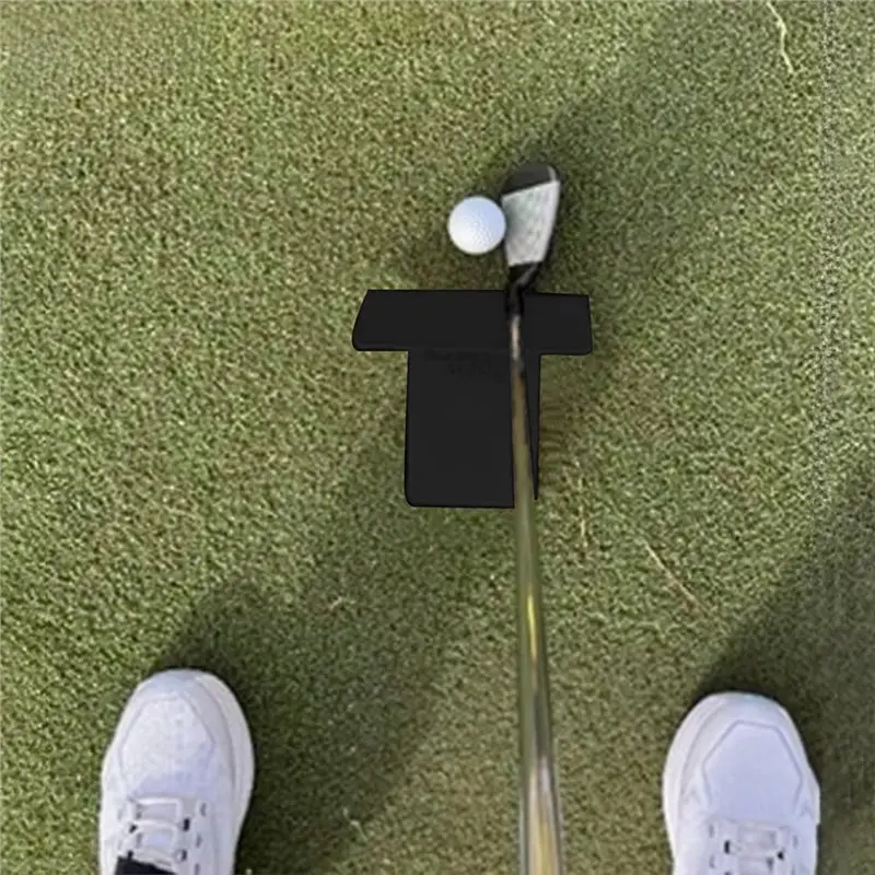 Rtente-Golf Club Alignment Wedge, Strumento Per Esercitarsi, Ausilio Per L'allenamento Del Golf, Tappetino Per Il Posizionamento-image