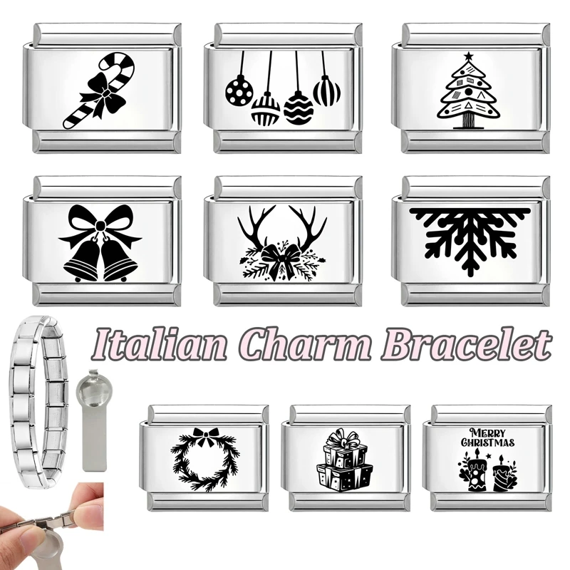 جديد جميل الحيوانات الأليفة القطط والكلاب وصلات سحرية إيطالية تناسب 9 مللي متر سوار الفولاذ المقاوم للصدأ النساء الرجال DIY بها بنفسك صنع المجوهرات