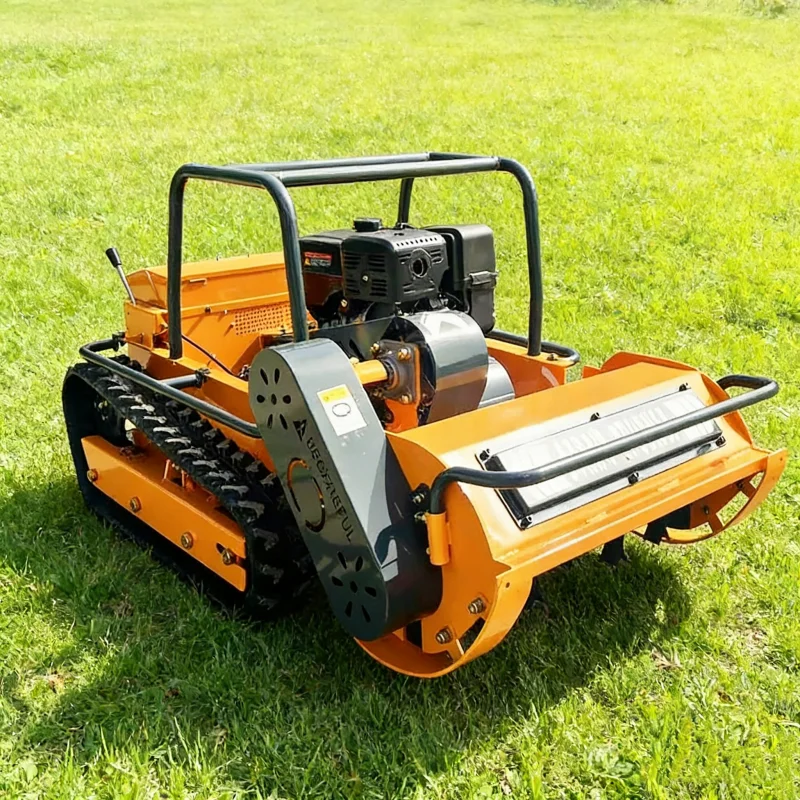 

Customized Remote Control Lawn Mower Shrub Shredder 4-Stroke Cordless Cutter for Steep Slopes Mower CE Certification Mower