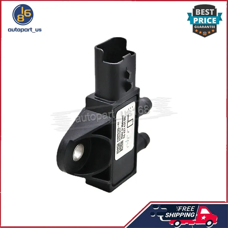 1Pcs Exhaust Differential Pressure Sensor 9662143180 For CITROEN C2 C3 C4 FIAT SCUDO LANCIA PHEDRA MINI PEUGEOT 206 207 3008