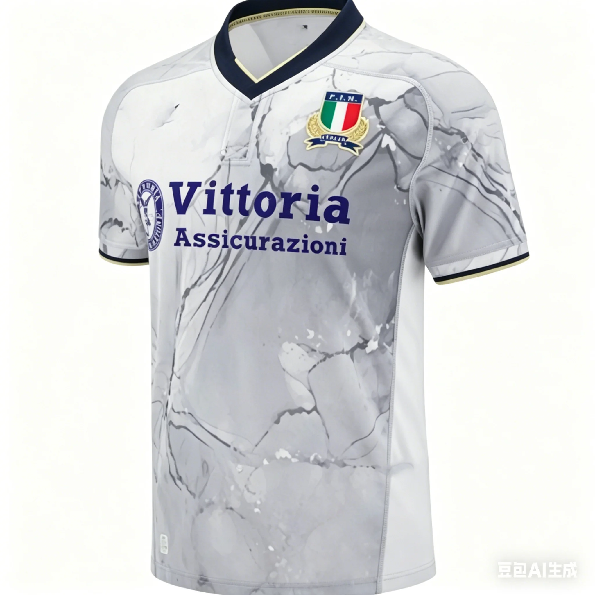 2026 Italienisches Rugby-Trikot T-Shirt Fitness Sport Freizeitkleidung Atmungsaktive und schnelltrocknende Sportbekleidung Kragenoberteil, Übergröße – Detail 6