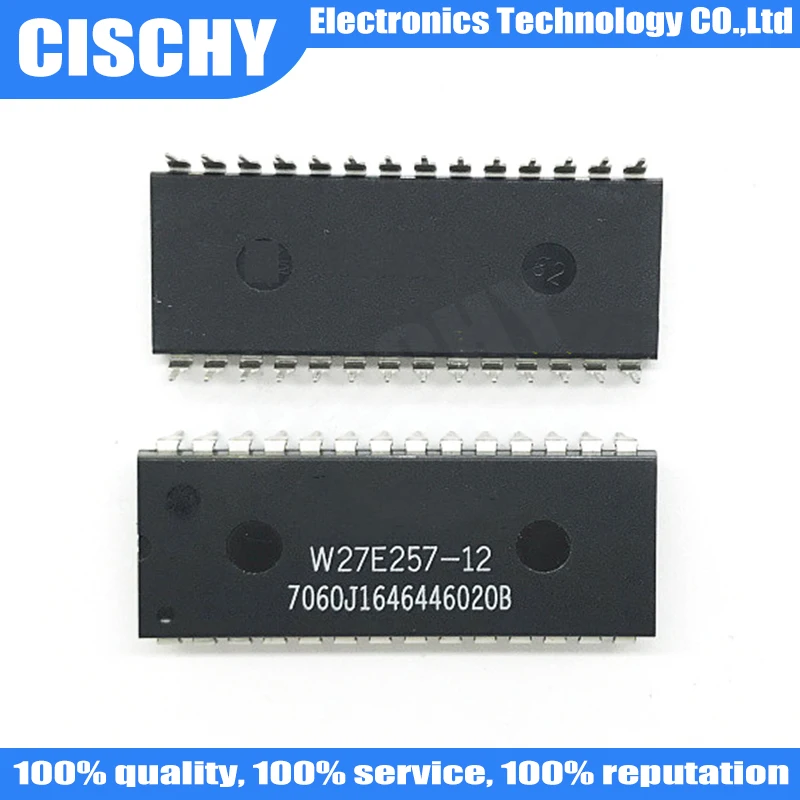 5pcs/lot W27E257-12 W27E257-10 W27C257-10 W27E257 27E257 27C257 DIP28 In Stock