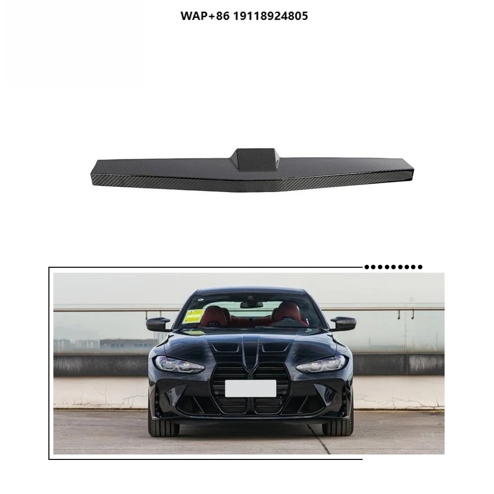 

G80 Dry Carbon Fiber G81 M3 Car Front Bumper Crash Foam Cover Trim Compatible for B-MW G82 G83 M4 2021-2023