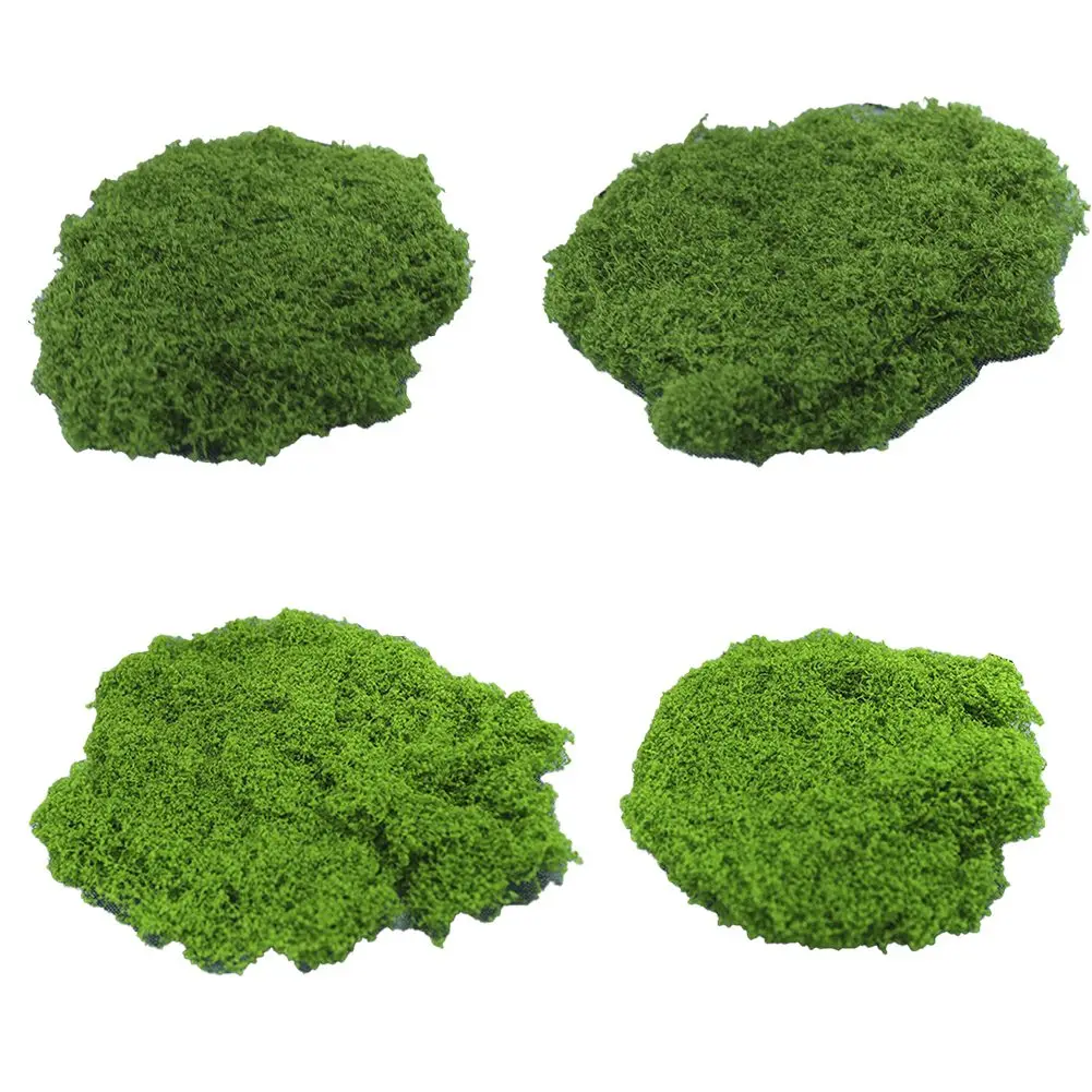 Simulation Moss Grass Turf Lawn Fake Moss Plastic Artificial Moss Fake Green Plants For Garden Wall Decor Micro-Landscape Decor