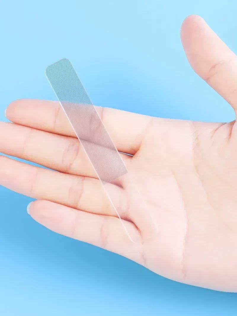 Transparente Nagelfeile, Nano-Glas-Nagelfeilen, professionelle Schleif- und Polierfeilen, Schleifgeräte, Maniküre-Kunstwerkzeuge, mit Box – Detail 6