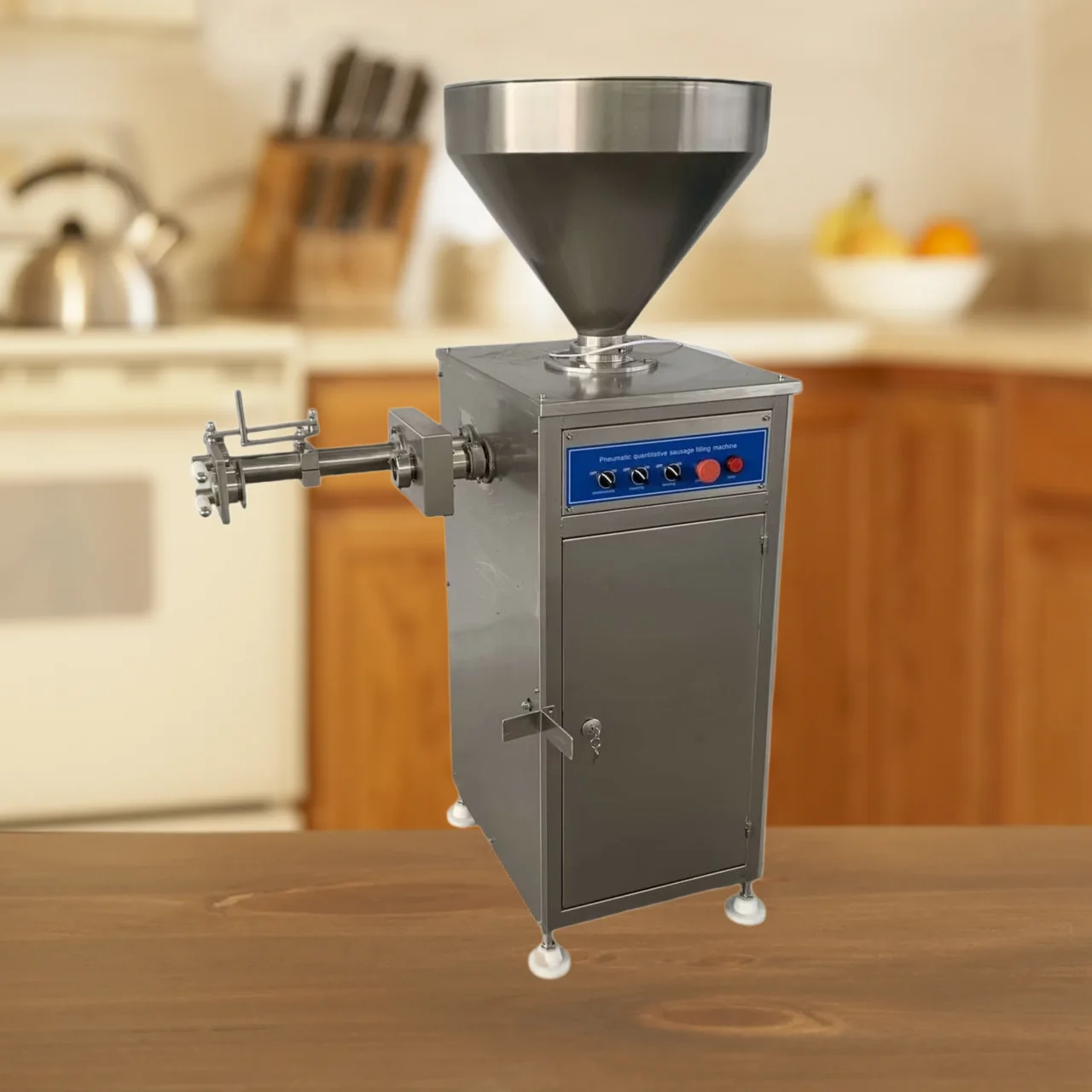 Heavy-Duty Sausage Filling And Tying Machine For Sausage, Ham & Salami Processing