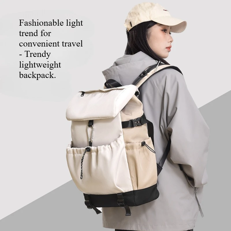 

New trendy double shoulder backpack for foreign trade, casual travel, college students, outdoor activities,and versatile fashion