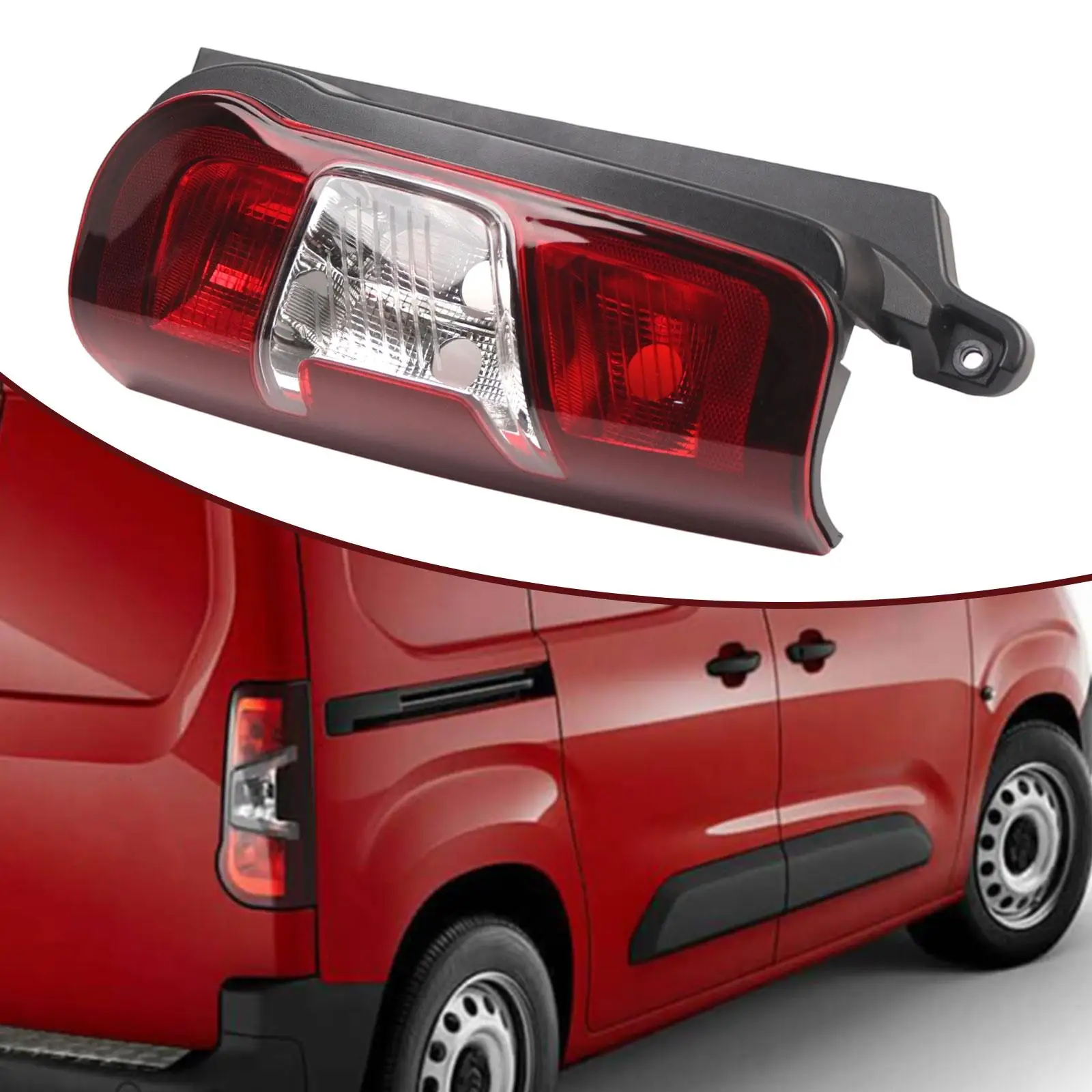 

Rear Light Assembly 9820554880 Accessories Replace Parts Replacement Taillight Brake Light for Citroen Berlingo 2019-2024