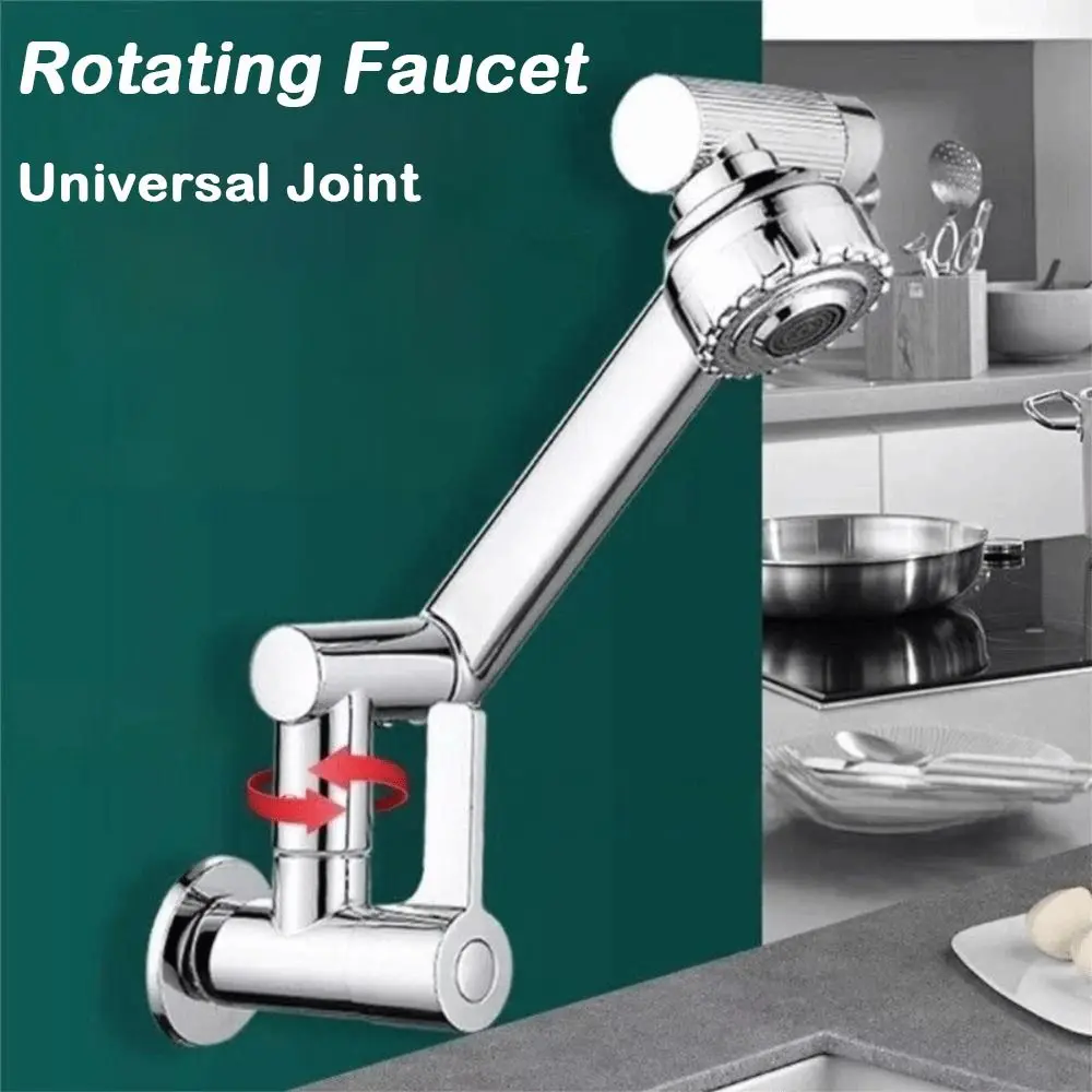 

Прочный универсальный гибкий удлинитель для кухонного смесителя, нержавеющий, с защитой от брызг, в виде роботизированной руки