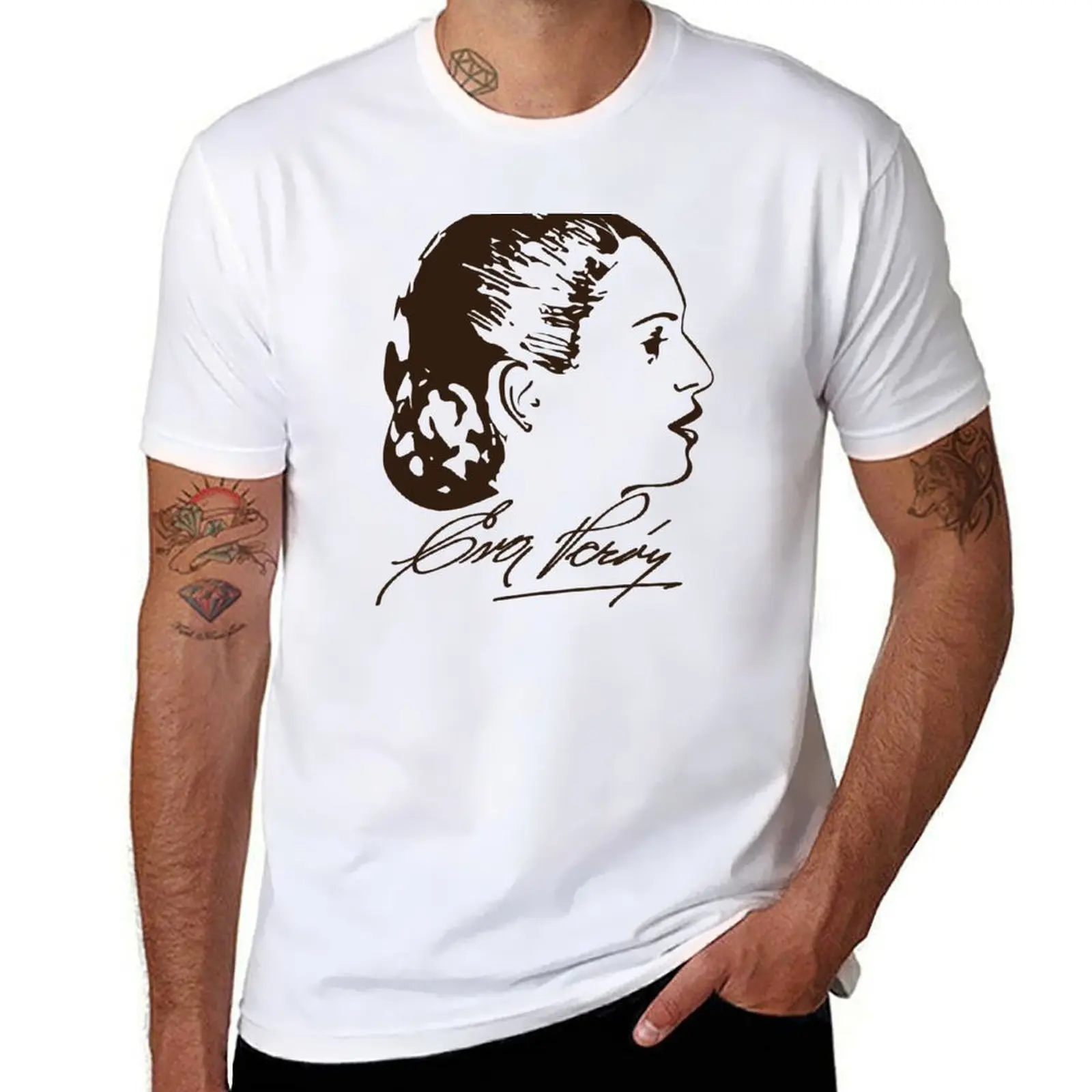 

Eva Perón Signature T-Shirt cotton t shirt man t shirts designer T-Shirt