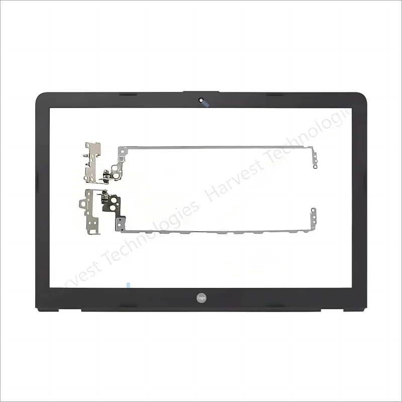 Laptop LCD tampa traseira, moldura frontal, tela eixo, notebook HP, 15-BS, 15-BW, TPN-C129