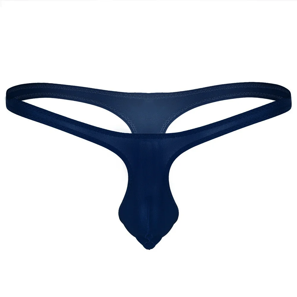 

Seamless Breathable Underwear for Men, Bulge Pouch G string T back Briefs, Low Rise Fit, Viscose Fabric, Waist 60 100 cm