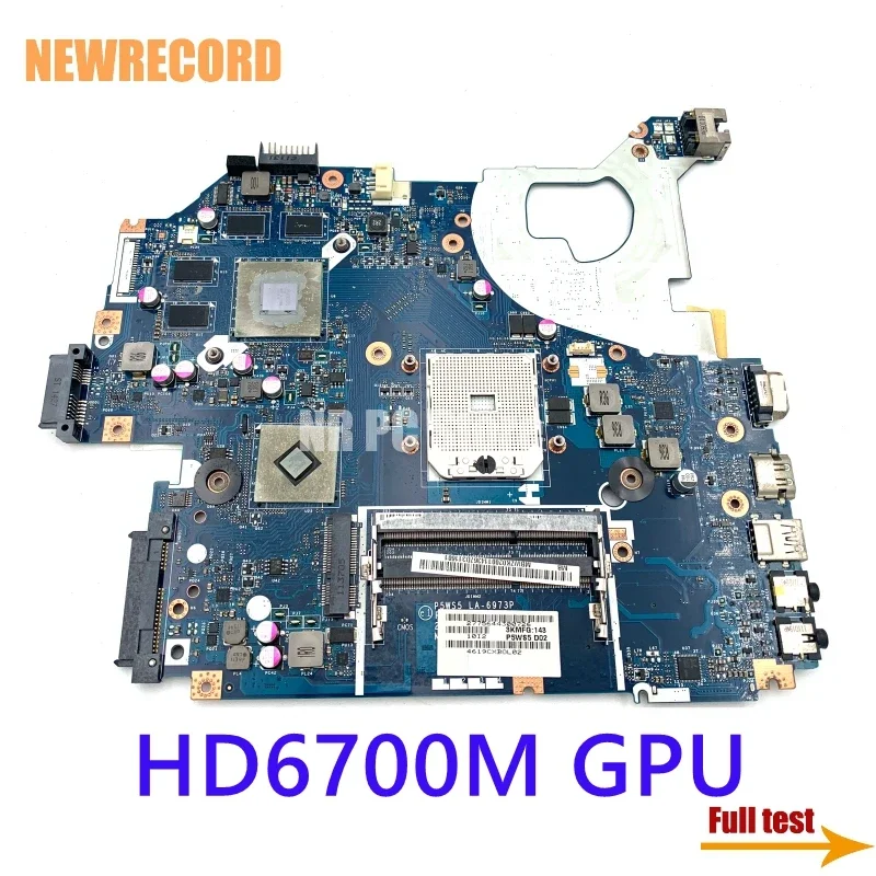 

Для Gateway NV55 NV55S материнская плата для ноутбука P5WS5 LA-6973P DDR3 HD 6700M MBWZK02001 MB.WZK02.001