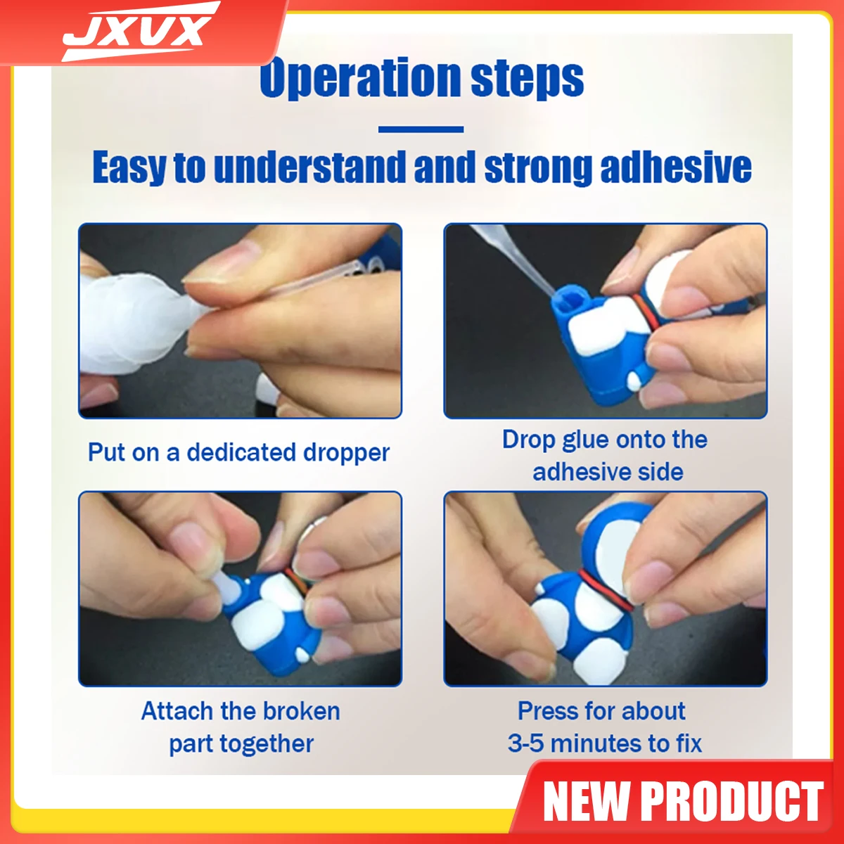 50 g de cola super oleosa multiusos Ecológica Cola artesanal Cola pura original Sem odor pungente para utilização segura em brinquedos de plástico Modelos DIY Artesanato Cola líquida.