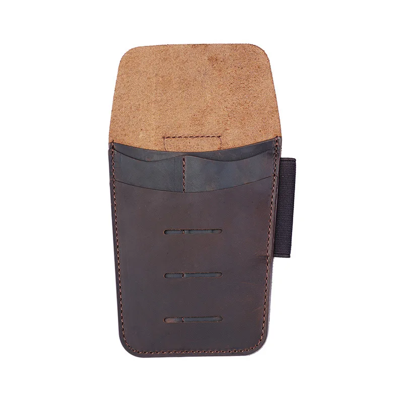 

PJ14 portable tool equipment storage cover, tool knife belt sheath cowhide storage