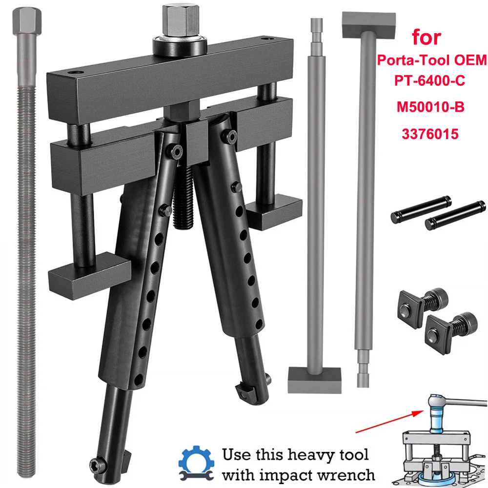 

Universal Cylinder Liner Puller PT-6400-C & PT-6410-5 to ZTSE2536 Conversion Kit Fits for Cummins Caterpillar CAT Mack