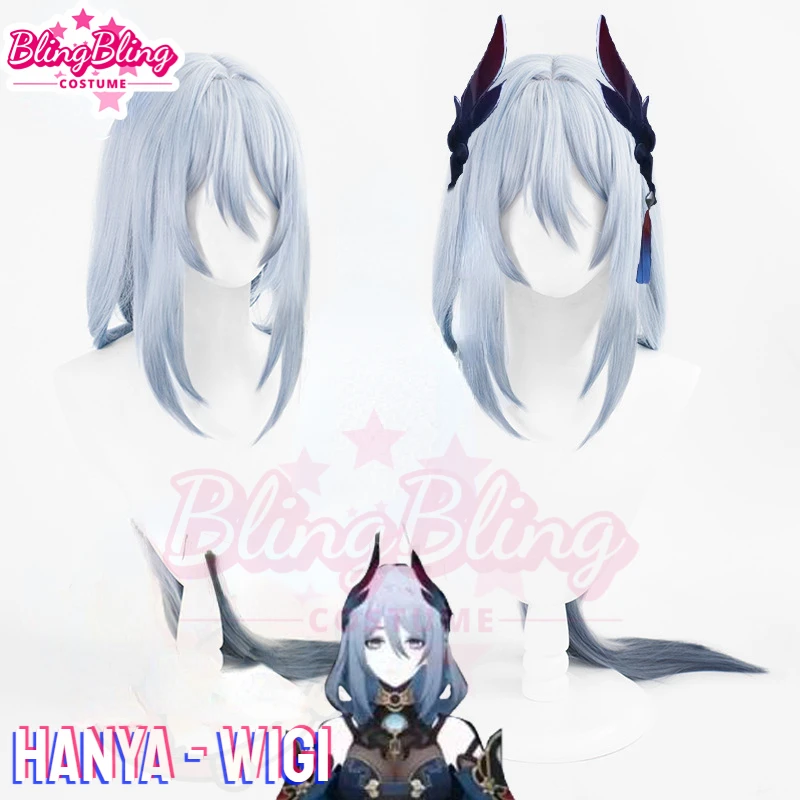 Disfraz de juego Honkai Star Rail Hanya para mujer antigua, traje de Cosplay con peluca, Halloween