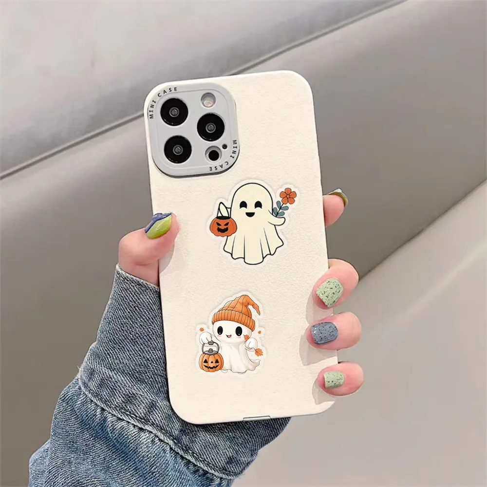 50 قطعة من ملصقات الهالوين الشفافة الجديدة - ديكور DIY للهواتف والأمتعة والمجلات وصناديق الهدايا متجر AnimeWorlds