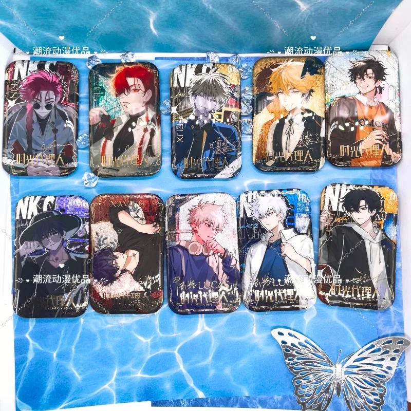 

Lucas Charles Vein Link Click Cheng Xiaoshi Felix аниме жесть двойная вспышка значок квадратная эмблема косплей мультяшный подарок