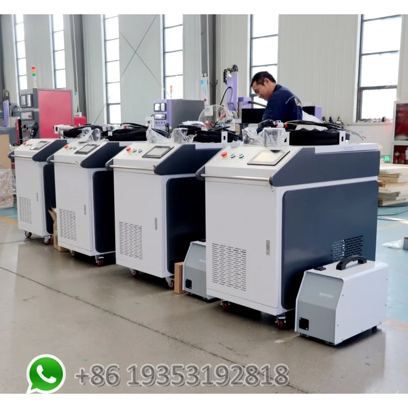 

1500w 2000w Portable Cleaner Welder Laser Cleaning and Welding Machine Rust Paint Removing Metal Cutting 3 in 1