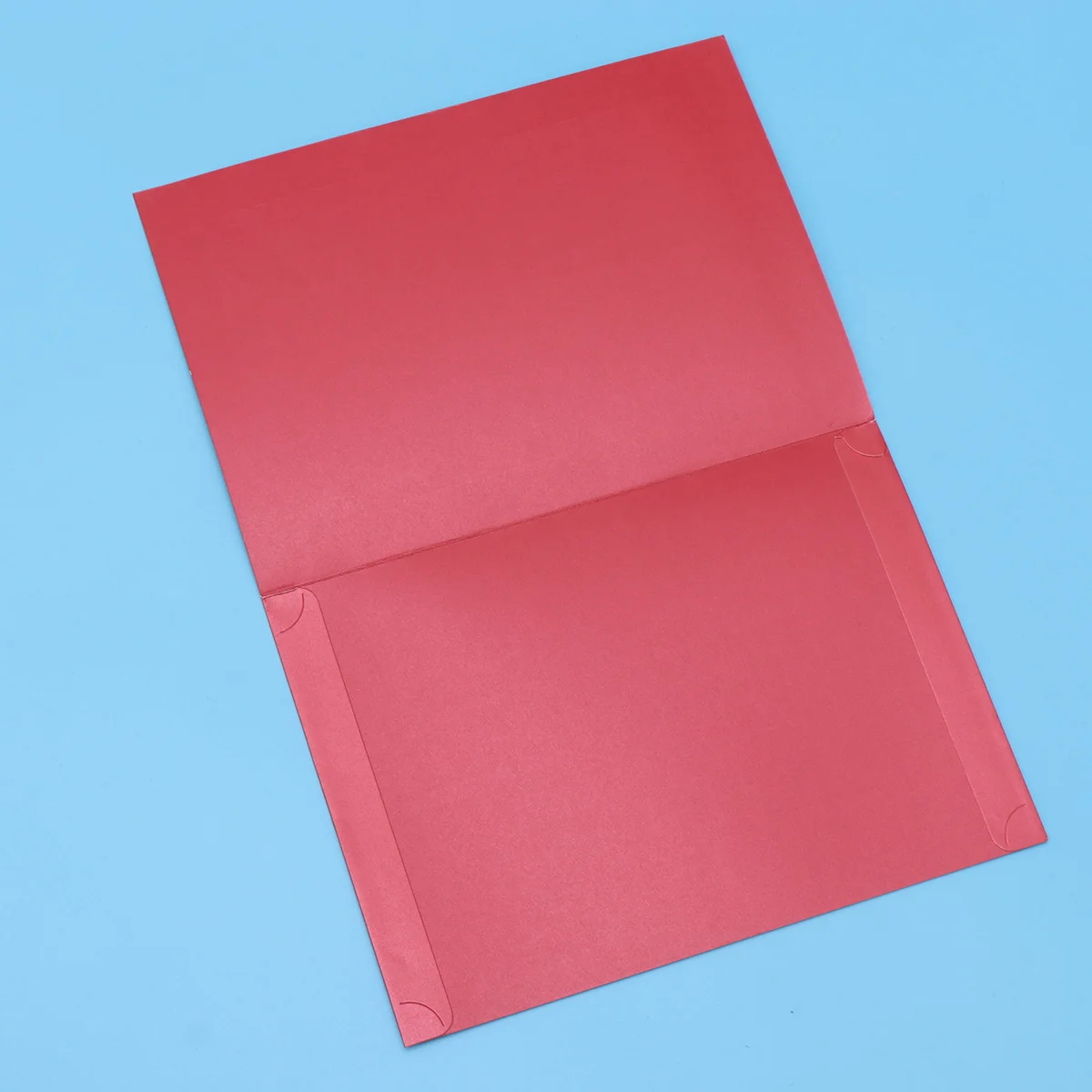 

10pcs Certificate Foil Border Diploma Holder A4 Size Purplish Red Heavyweight Paper Elegant Design File Folder For