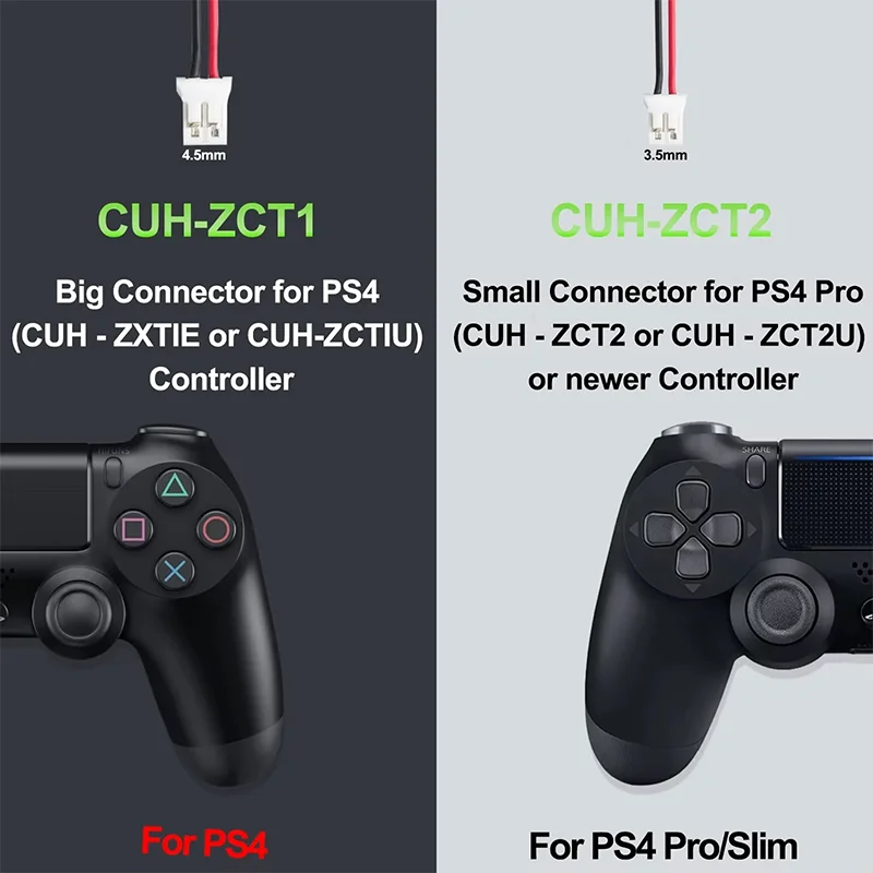 Picture 6: 1000mAh PS4/PS4Pro Battery LIP1522 Dualshock4 V1 V2 Wireless Controller Replace Battery For SONY Playstation GamePad 4 CUH-ZCT2