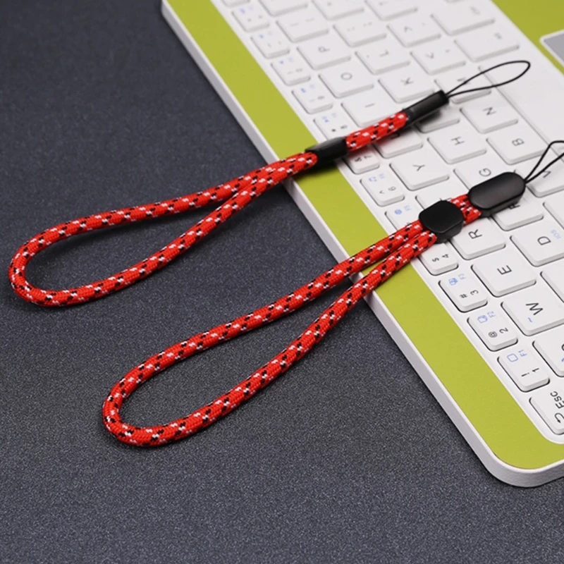 7.5inch Adjustable Cellphone Strap Wrist Lanyard Hand Strap for Key Phone Flashlight Multifunction Nylon Wristlet Straps