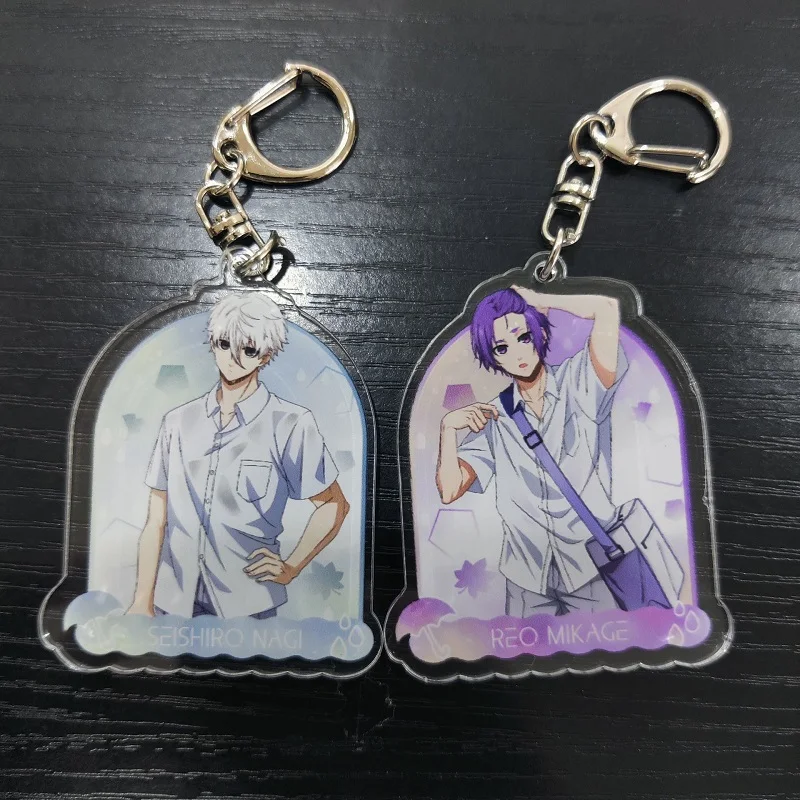 

BLUE LOCK Anime Figures Nagi Seishiro Mikage Reo Cosplay Acrylic Key Chains Itoshi Sae Fashion Bag Decor Pendant Keyring Gifts