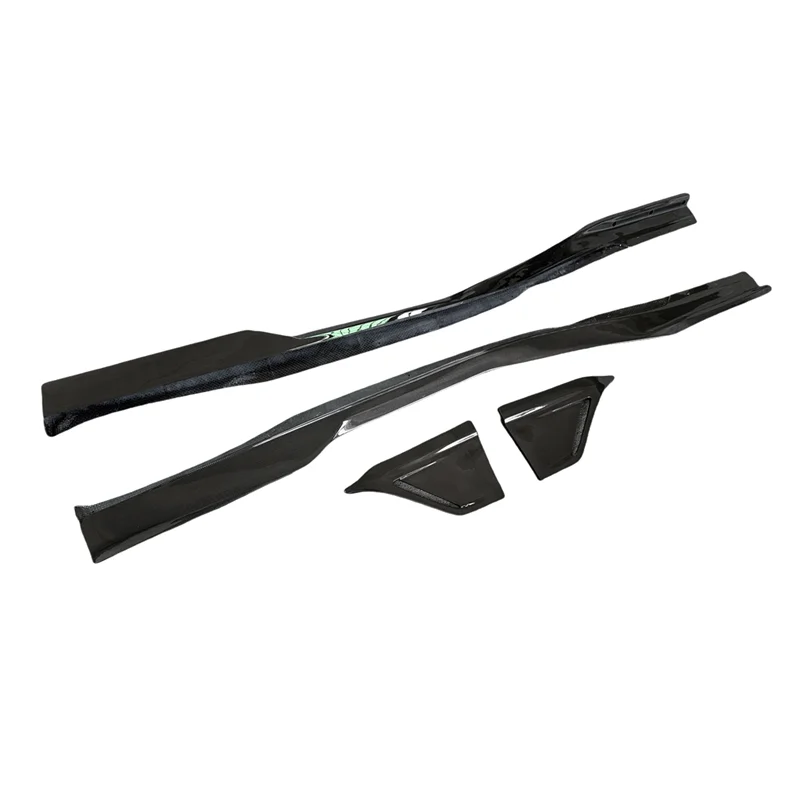 

High Quality M Style Carbon Fiber Side Skirts Perfect Fit for Ferrari F8 Body Kit