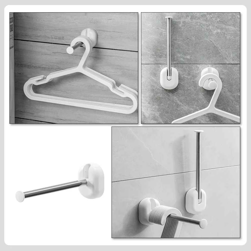 Swivel Hook Hanger Wall Key Hangers Household Clothes Foldable Drying under Cabinet Rack Closet Organizer Dish Shoe Hanging