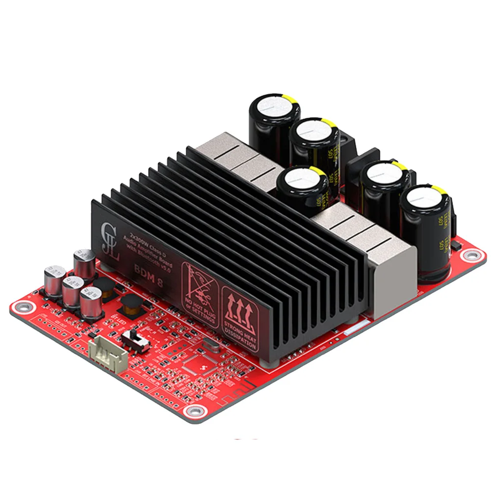 

TPA3255 2X300W Bluetooth 5.0 HiFi Audio Amplifier Board DC24-48V AUX Input Volume Conctrol