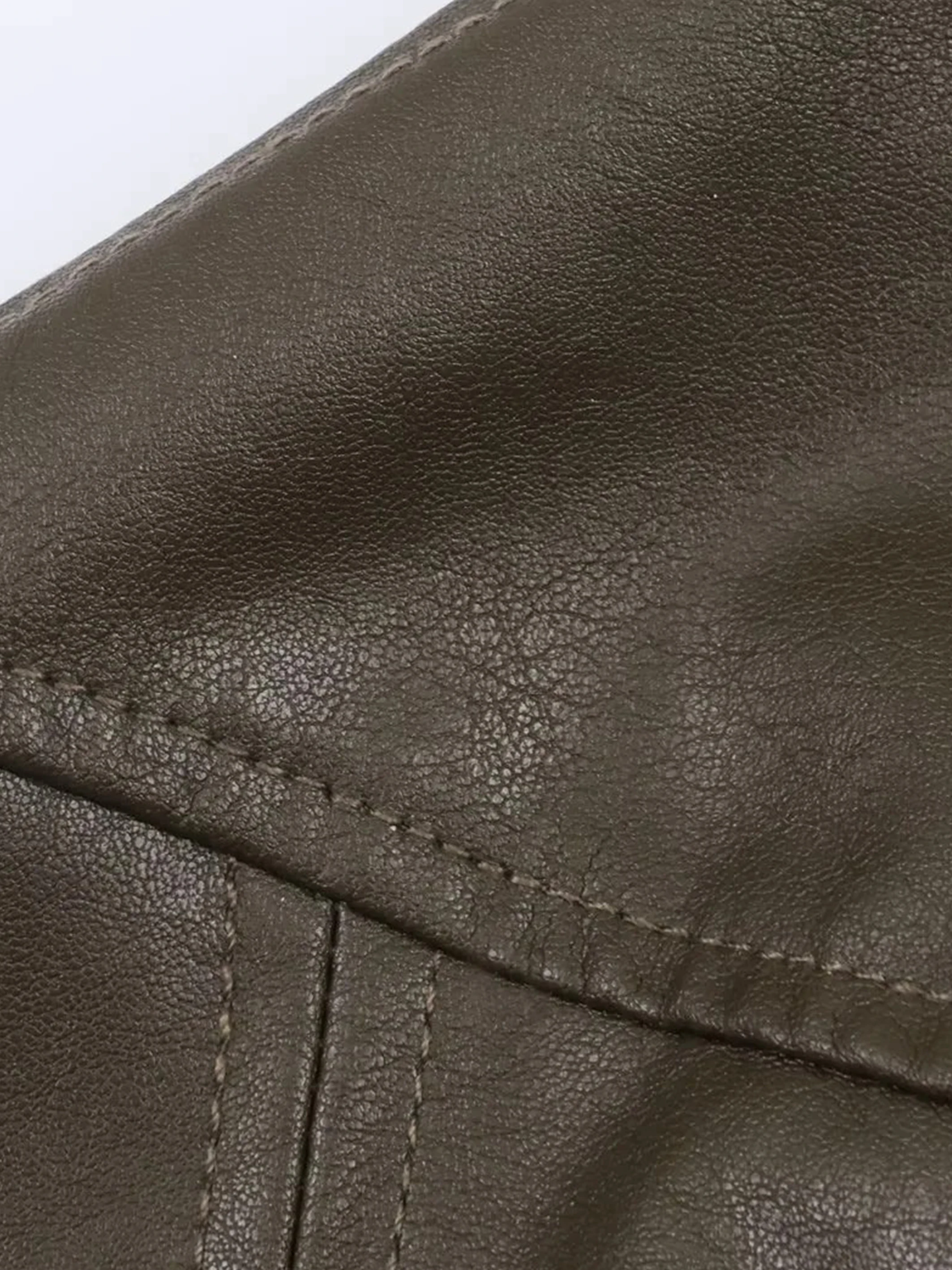 여성 신상 패션 PU 가죽 지퍼 재킷 레트로 바이커 스타일 단색 캐주얼 루즈핏 가을 신상품