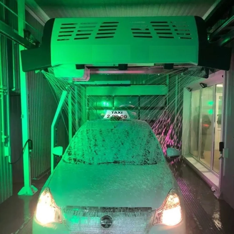 Automatic Touchless Car Wash Machine - Unattended Gas Station Choice, High Cost-Effective,Smart Internet Link, Customizable Size